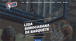 Desktop Screenshot of lsbasquete.com.br