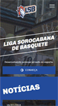 Mobile Screenshot of lsbasquete.com.br