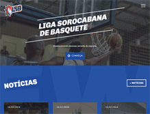 Tablet Screenshot of lsbasquete.com.br